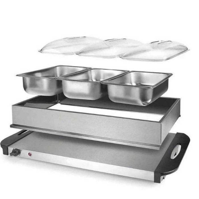 Електрически нагревател за бюфет 2 в 1 - винаги топла храна
