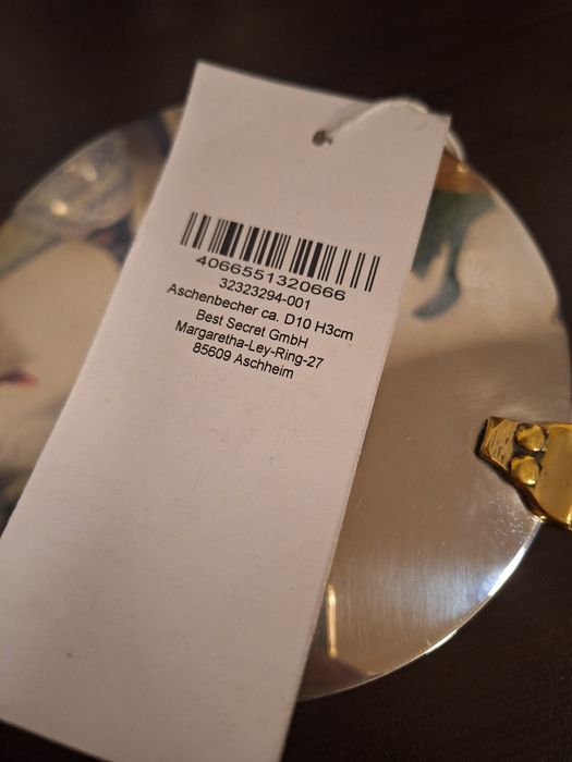 За колекционери Табла за пепел / пепелник Lawrence Grey