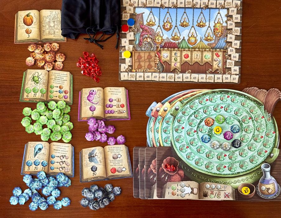 настольная игра «шарлатаны из Кведлинбурга»