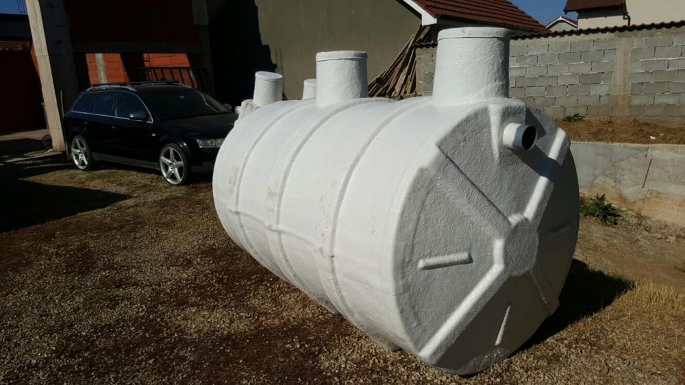 Fose septice ecologice bazine din fibra de sticla transport la domicil