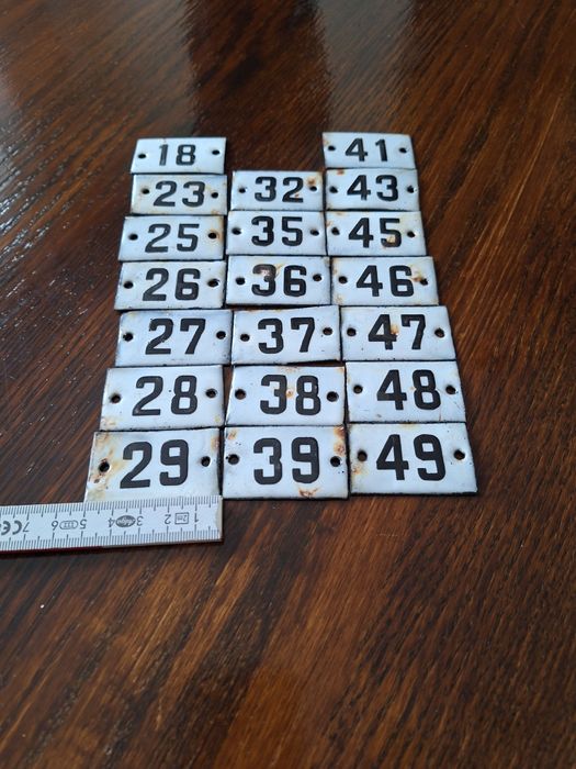 Емайлирани номера