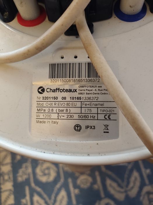 Boiler electric 80 litri Chaffoteaux