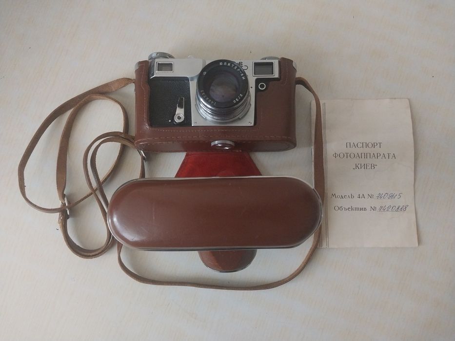 Фотоаппарат КИЕВ.Новый.Рабочий.Паспорт.
