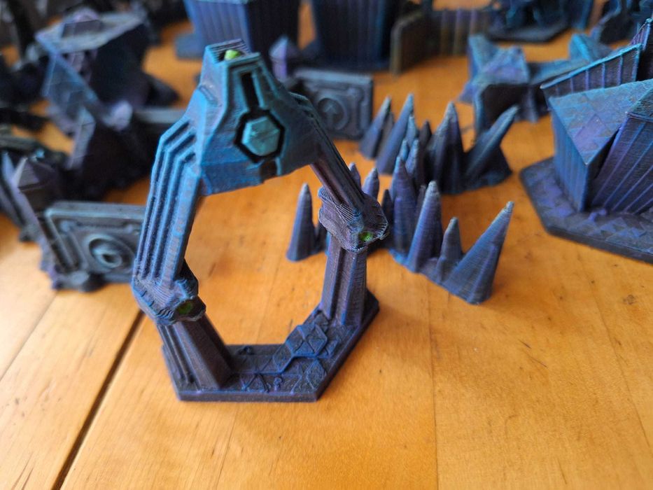 3D Terrain for BLACKSTONE FORTRESS GW Warhammer 40K