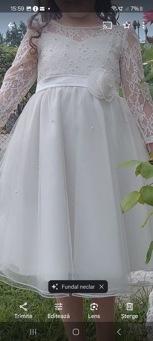 Rochița fete alba