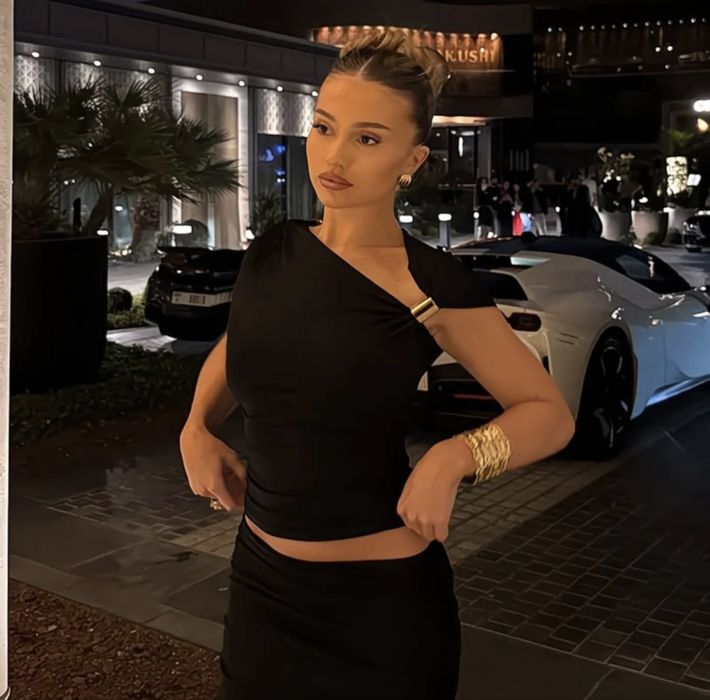 Черная кофта/ топ