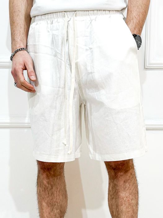 pantaloni maro pentru barbatu eleganti scurti