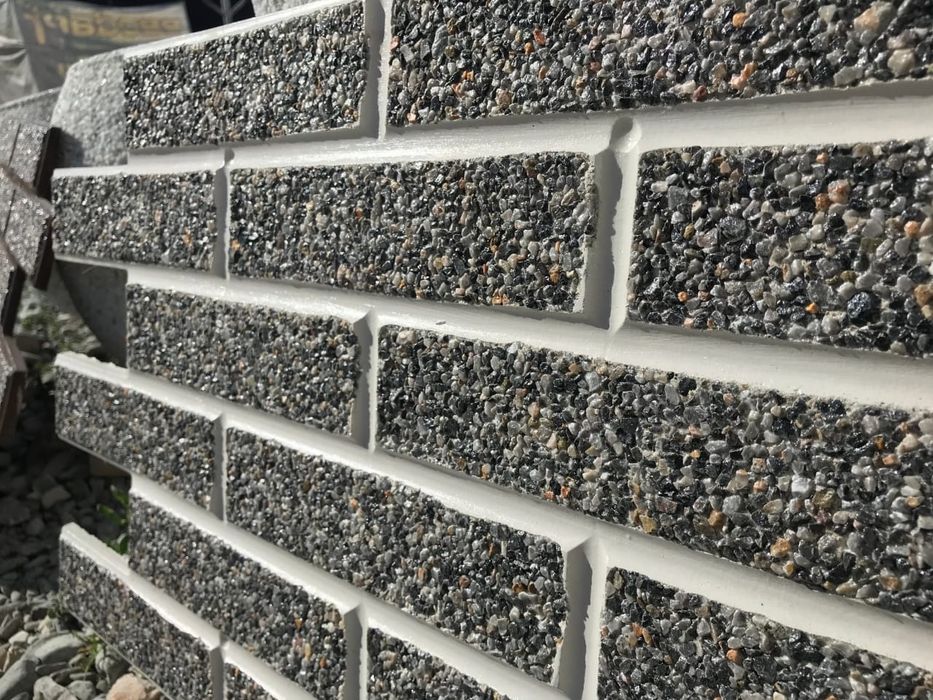 Облицовачный панель из мытего бетона