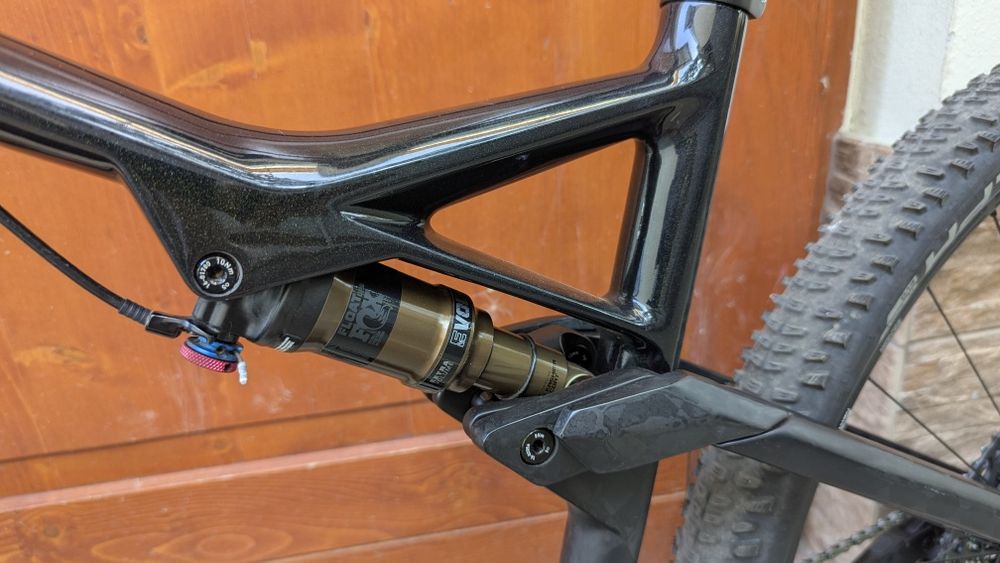 Bicicleta cube ams carbon, axs fox Kashima full suspension