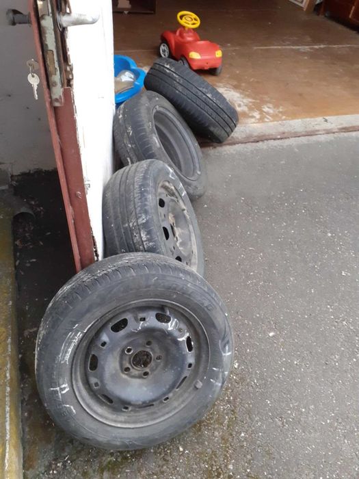 Roata 14" - jenti + anvelope