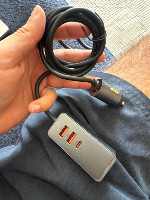 Зарядно за телефон за запалка - Quick car charger Baseus CCBT-B0G