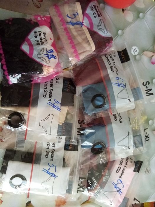 Bayan slip трусики турецкая пара