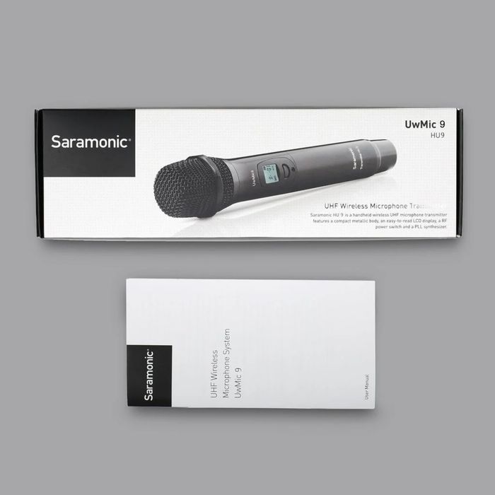2бр. Комплекта Безжични Микрофони тип брошка Saramonic UwMic9 kit2 x2 + HU9 микрофон /2x приемникa и 4x предавателя/