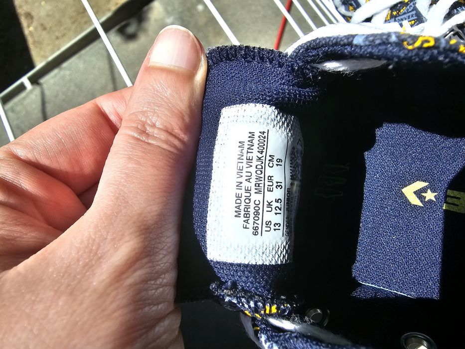Кецове Converse номер 31