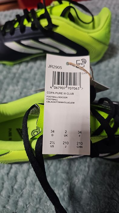 Ghete fotbal copii Adidas Copa Pure iii Club