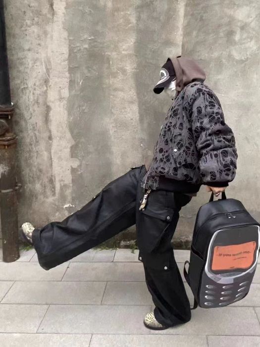 Рюкзак мужской женский в форме телефона прикольный необычный большой