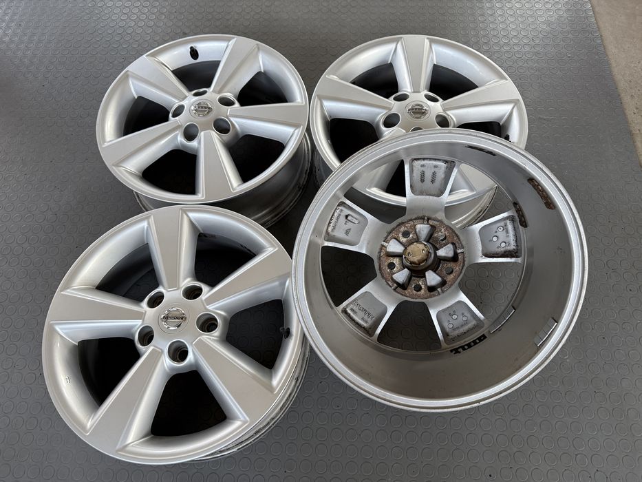 4бр. КАТО НОВИ 17” Джанти 5х114,3 за -NISSAN/японски- 6,5Jx17, ET40