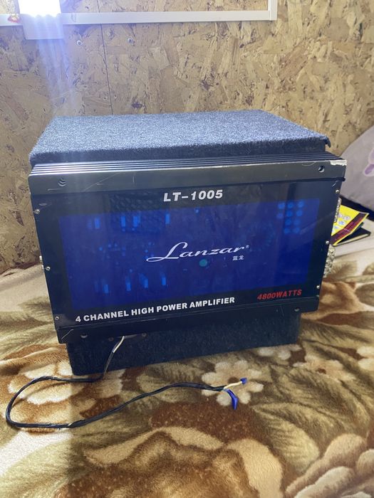 Сабвуфер, Андроид, Усилитель всё вместе