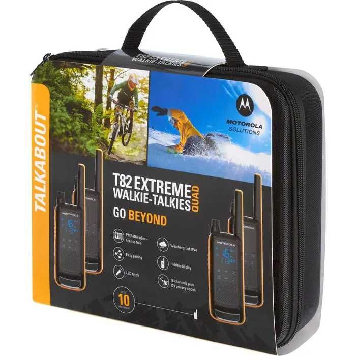 Walkie-Talkie Motorola T82 Extrem Reîncărcabil prin USB 10km