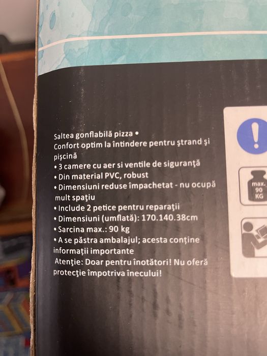 Saltea gonflabila de calitate!!!