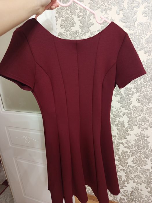 Продам платье бордовое, размер S