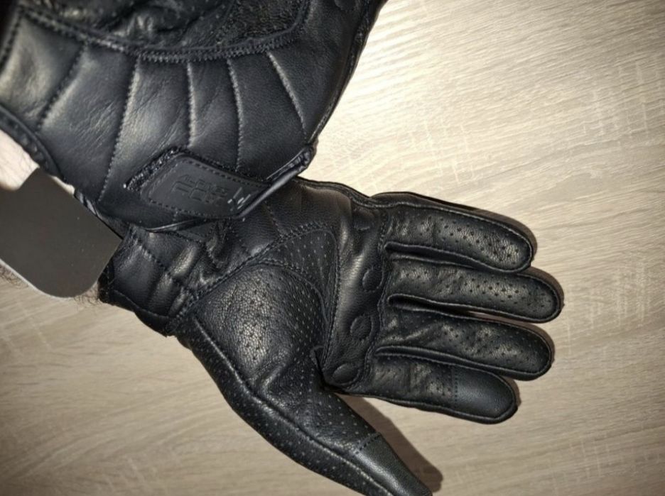 Mănuși moto/scuter /atv/bicicletă , piele naturală . NOI
