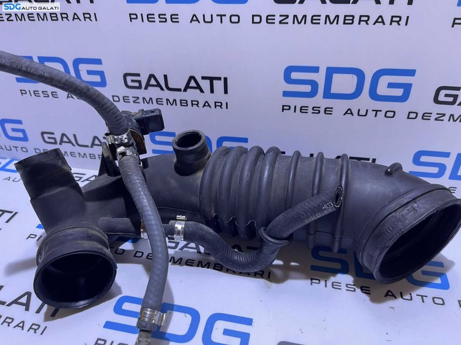 Furtun Conducta Presiune Admisie Aer Turbo Turbina Turbosuflanta Volkswagen Passat B5 1.8 T AEB ANB APU 1997 - 2001 Cod 058133356A