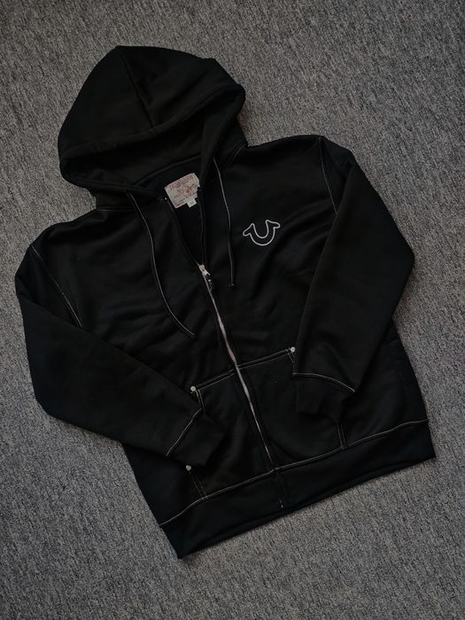 Hanorac Zip-Up True Religion Negru