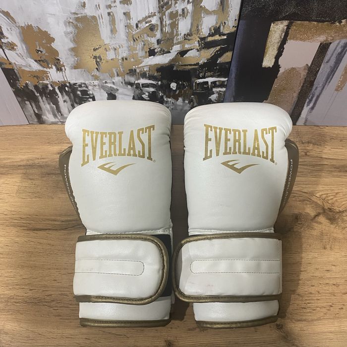 Боксёрские перчатки Everlast Powerlock 10 oz — оригинал