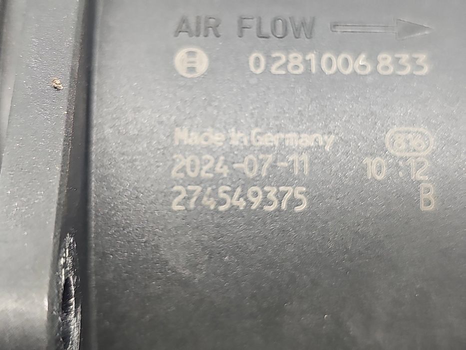 Debitmetru aer Volvo V70 III (P80) [Fabr 2007-2016] 0281006833 2.4 D52