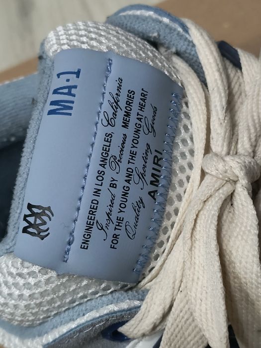 Amiri MA-1 baby blue 41