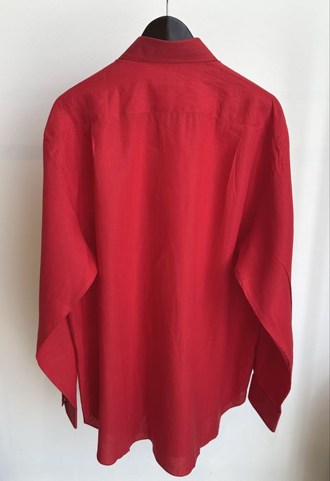 Мужская льняная рубашка ZILLI