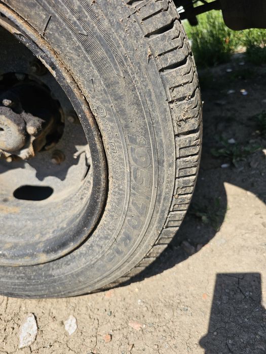 Jante roti Mercedes sprinter  pe dublu 195/70 R15c