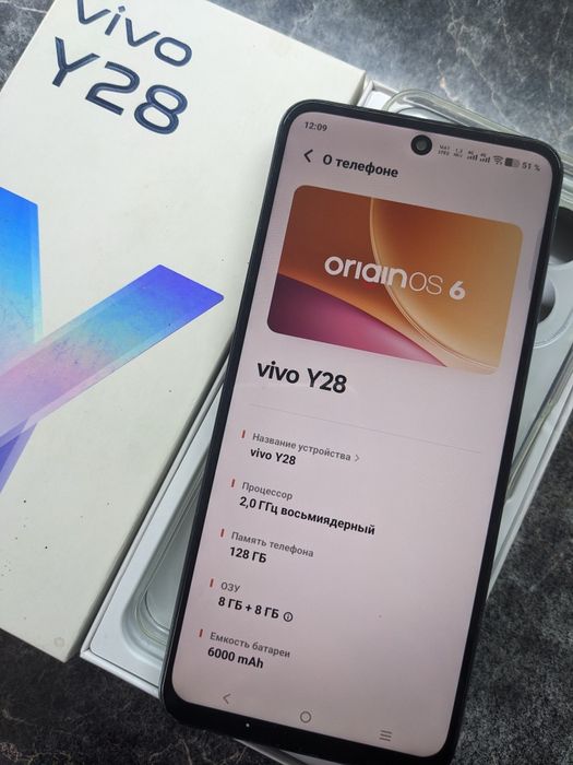 Vivo Y28 смартфон