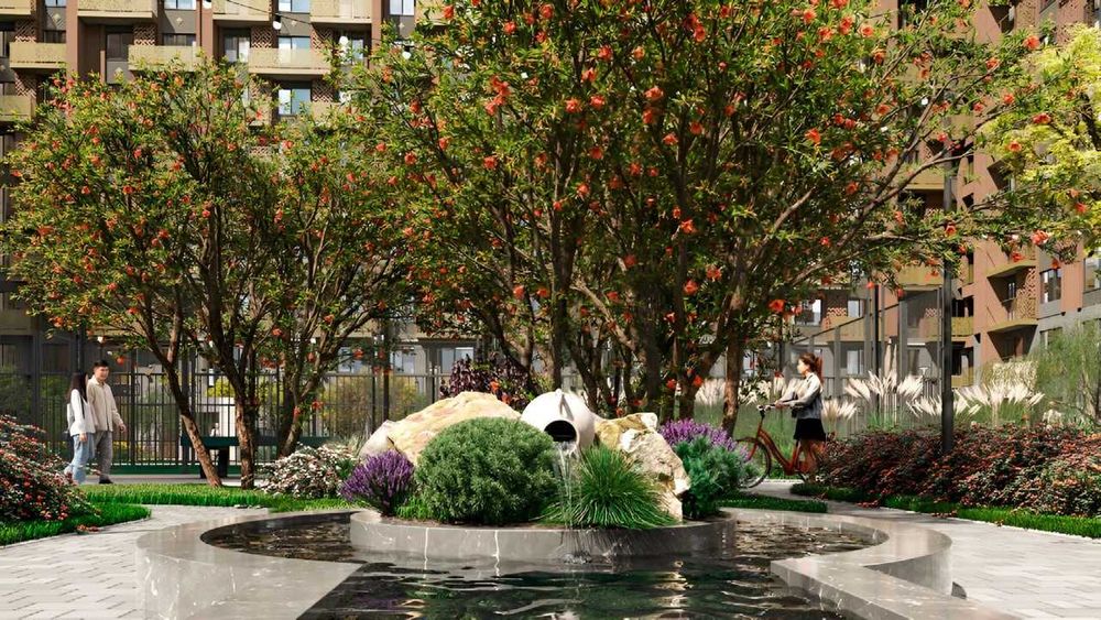 • Ферганское Шоссе • ЖК SANAT • 2-комн • 38.53 м2 • этаж 14/16 [DN-02]