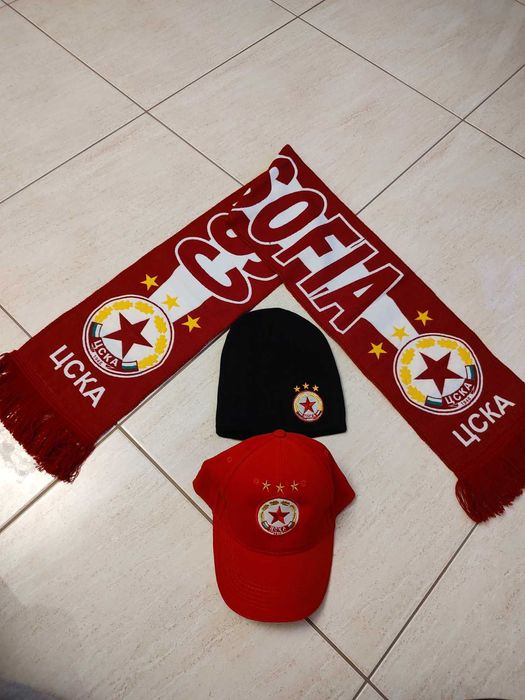 Шапка + Шал Ливърпул  САЛАХ 2022 Зима + Детски Комплекти