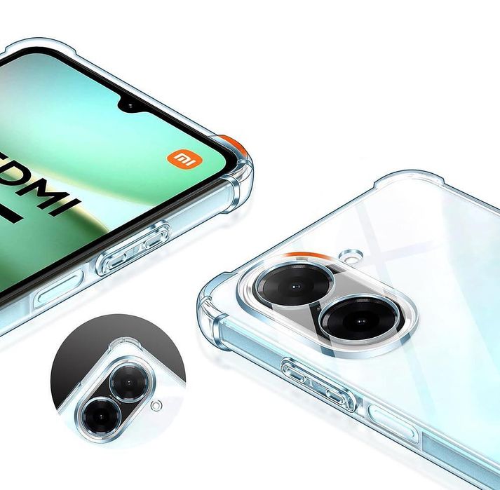 Прозрачен Силиконов Удароустойчив Кейс за Xiaomi Redmi A5