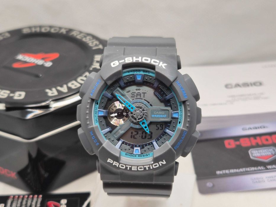 Ceas Sport Casio g shock Ga110 - ts GREY  ,Barbati  .Nou, Garantie 2 ani