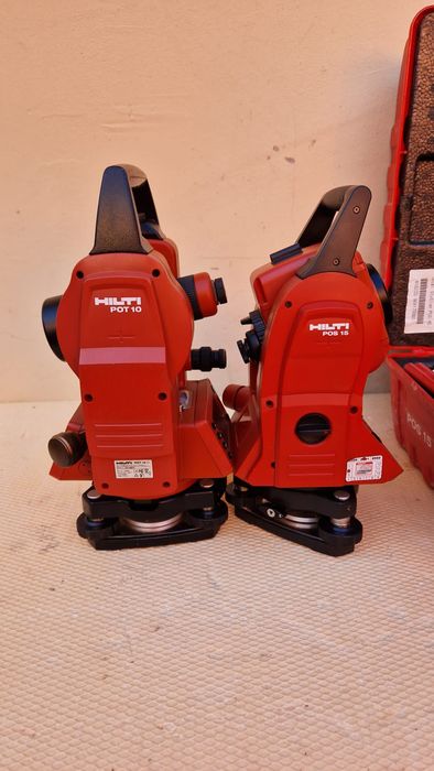 Hilti POS 15 - POT 10 stație totala + teodolit