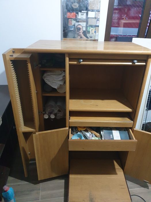 Vand birou stejar masiv