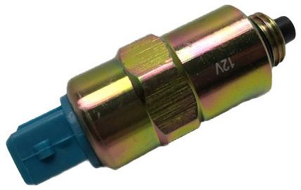 Electrovalva pornire oprire/Stop solenoid buldoexcavator Cat Jcb Terex