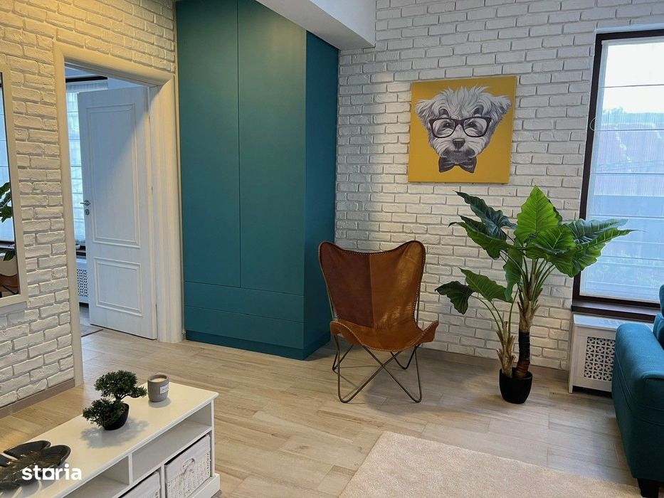 Bazilescu, apartament 2 camere, design arhitect, 2 minute de metrou.