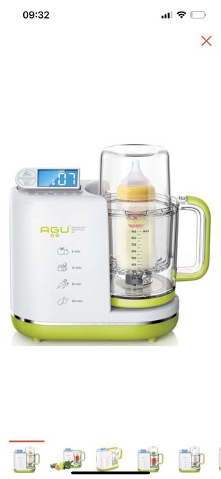 Пароварка Agu.