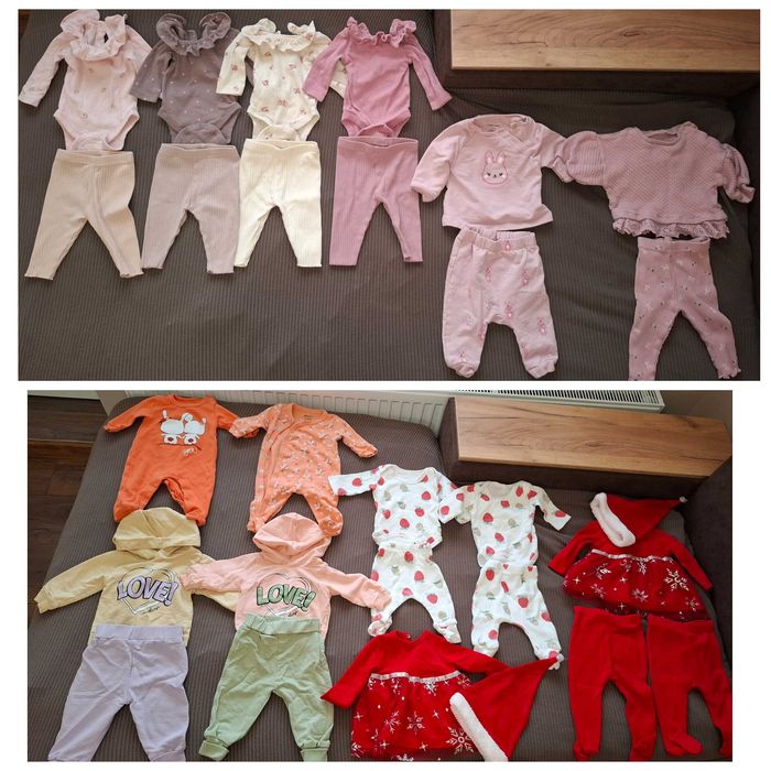 Лот дрешки за момиче 56 - 62ри размер Next, Waikiki