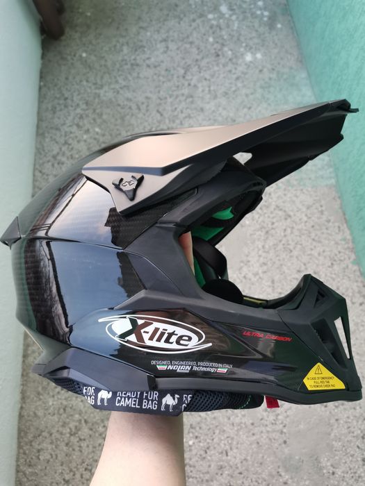 Карбонова каска за кросов мотор, супермото X-Lite X-502 Carbon