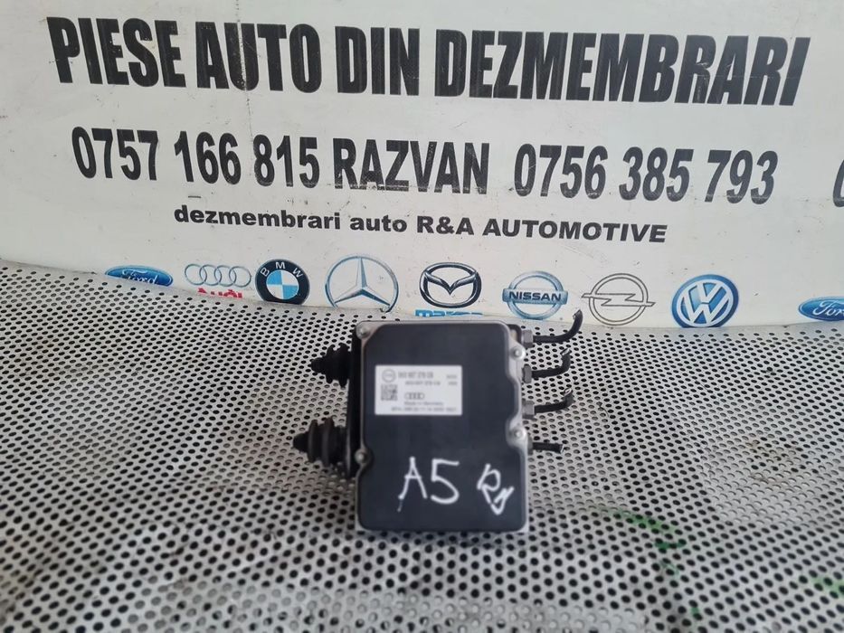 Pompa Modul Unitate ABS Audi A4 B8 A5 2.0 Tdi Euro 5 Cod Motor CJC Cutie Automata NYM An 2012-2013-2014-2015 Cod 8K0907379CN Volan Stanga Dezmembrez A