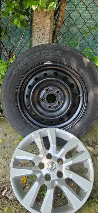 Оригинални  4 джанти - 16 цола с тасове Нисан Nissan