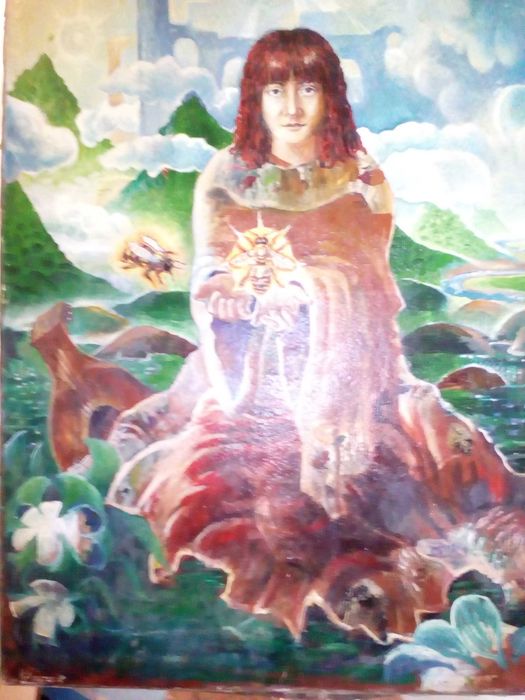 Маслена картина, авторска
