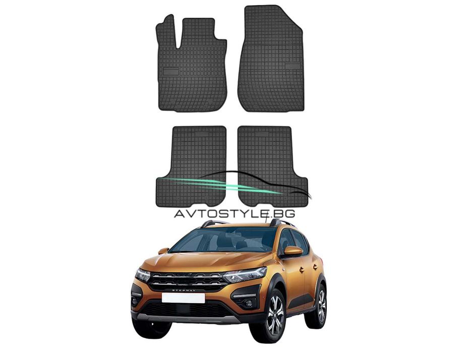 Гумени стелки зa Dacia Sandero/Stepway след 2018 г., Frogum - El Toro