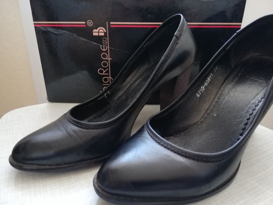 Туфли кожаные размер 38
